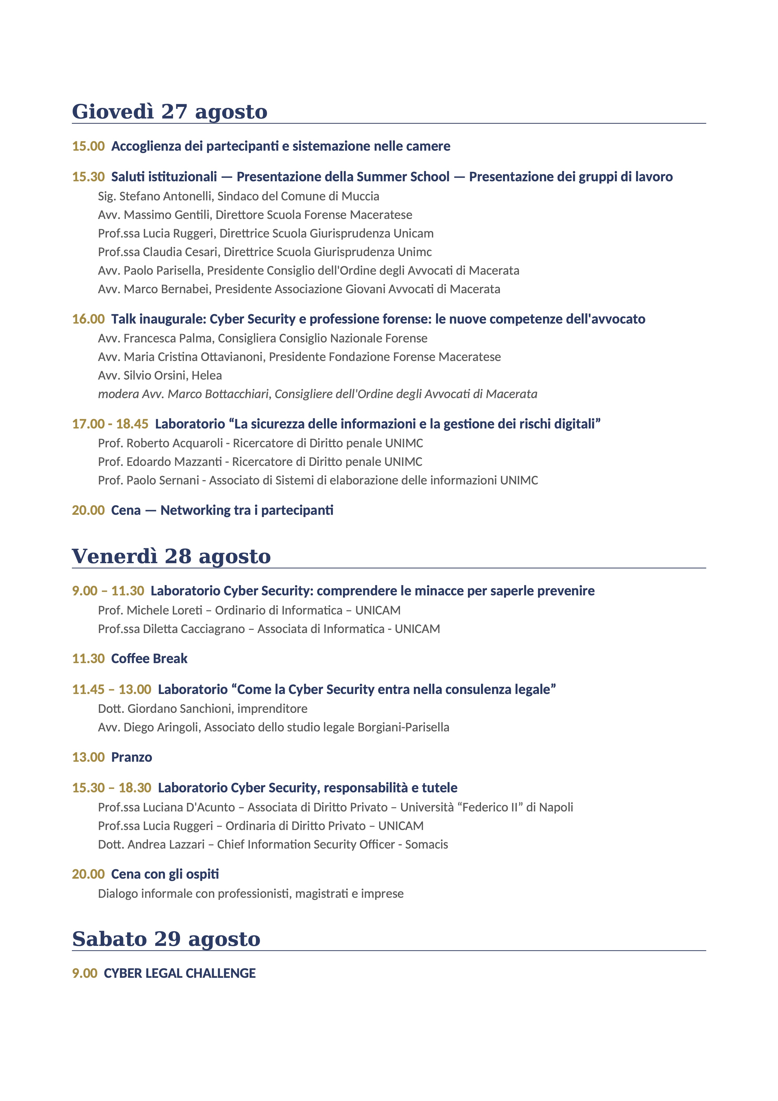 CYBER SECURITY E PROFESSIONE  FORENSE