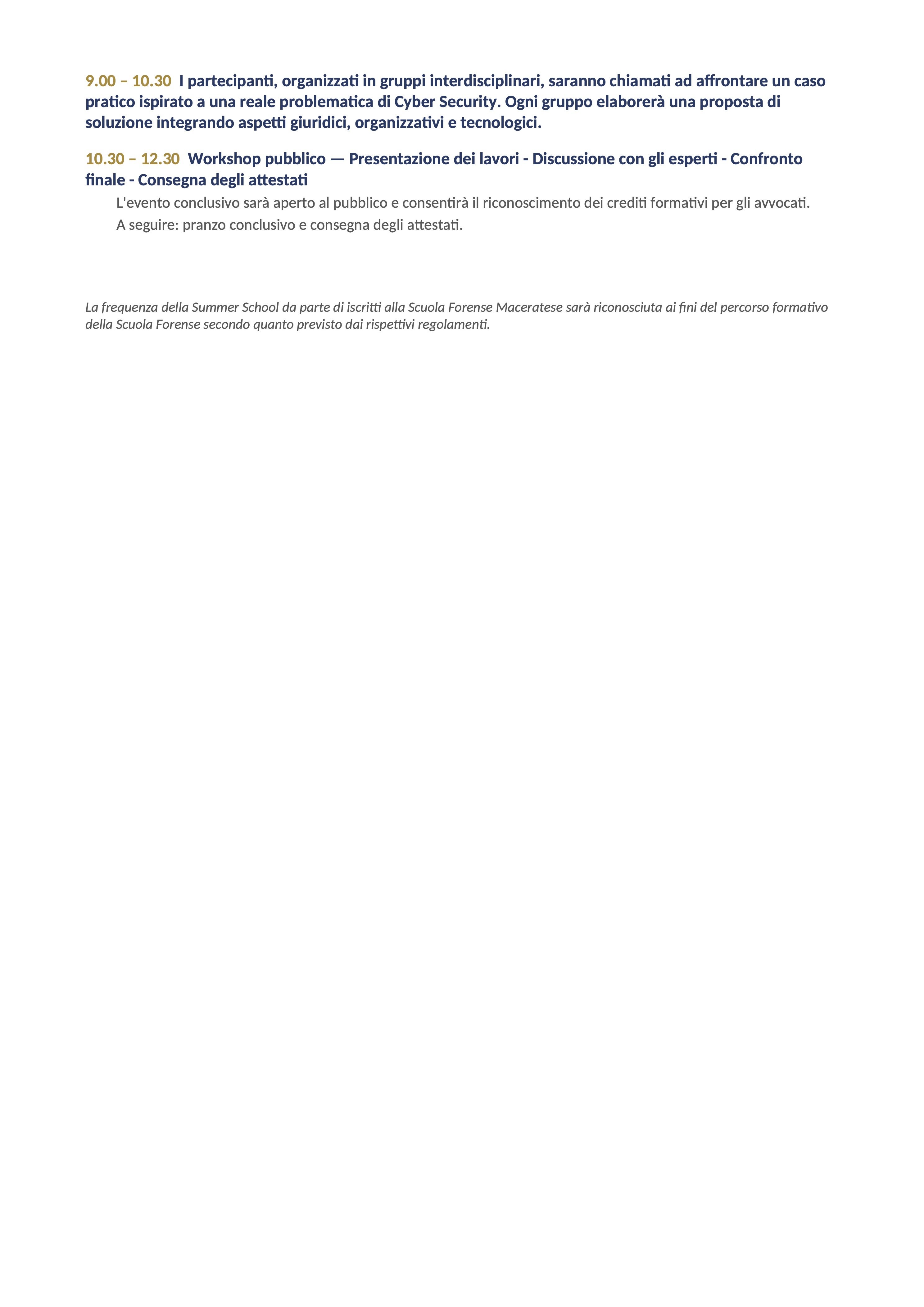 CYBER SECURITY E PROFESSIONE  FORENSE