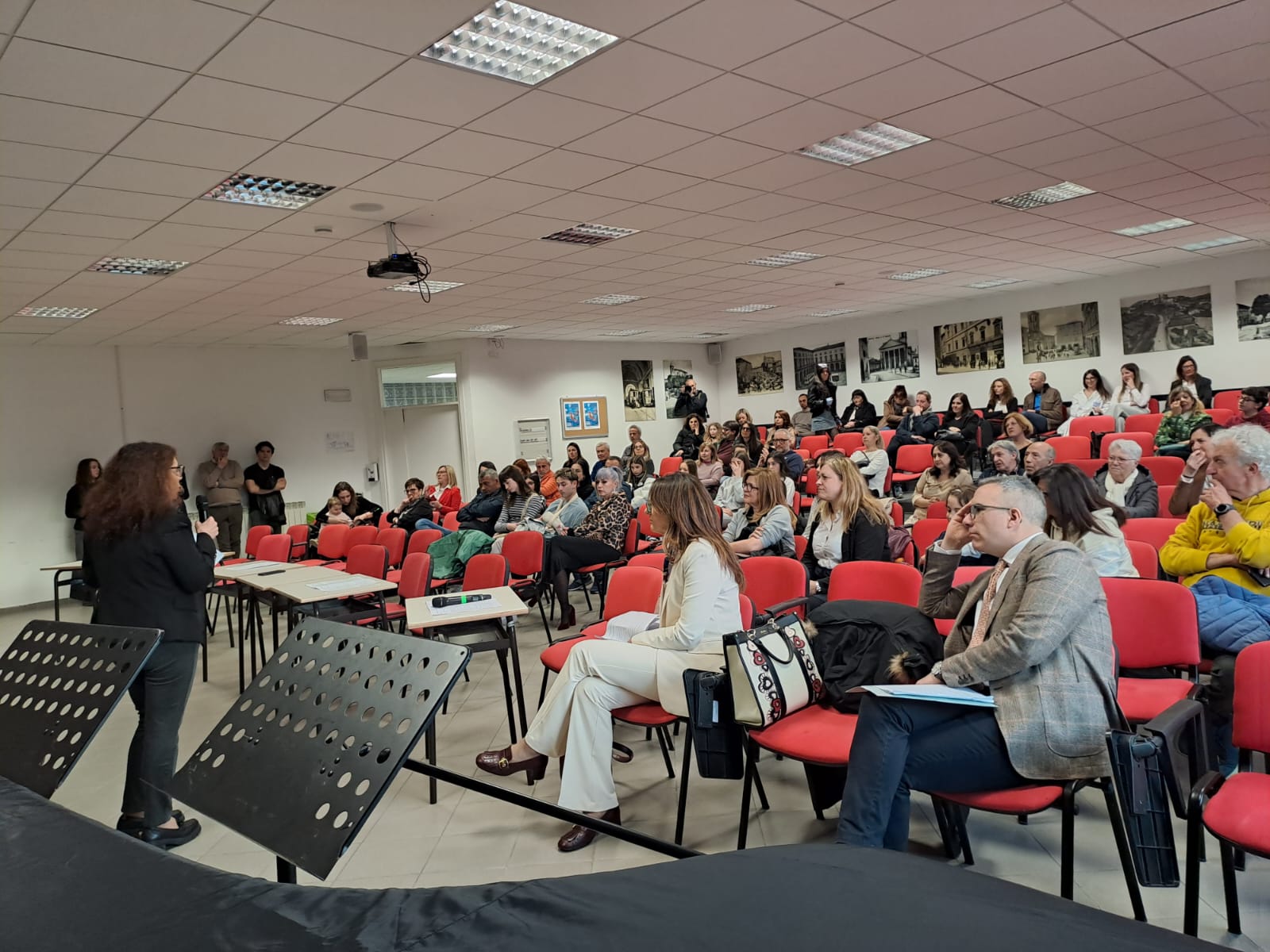 Simulazione di processo penale al Liceo Classico.