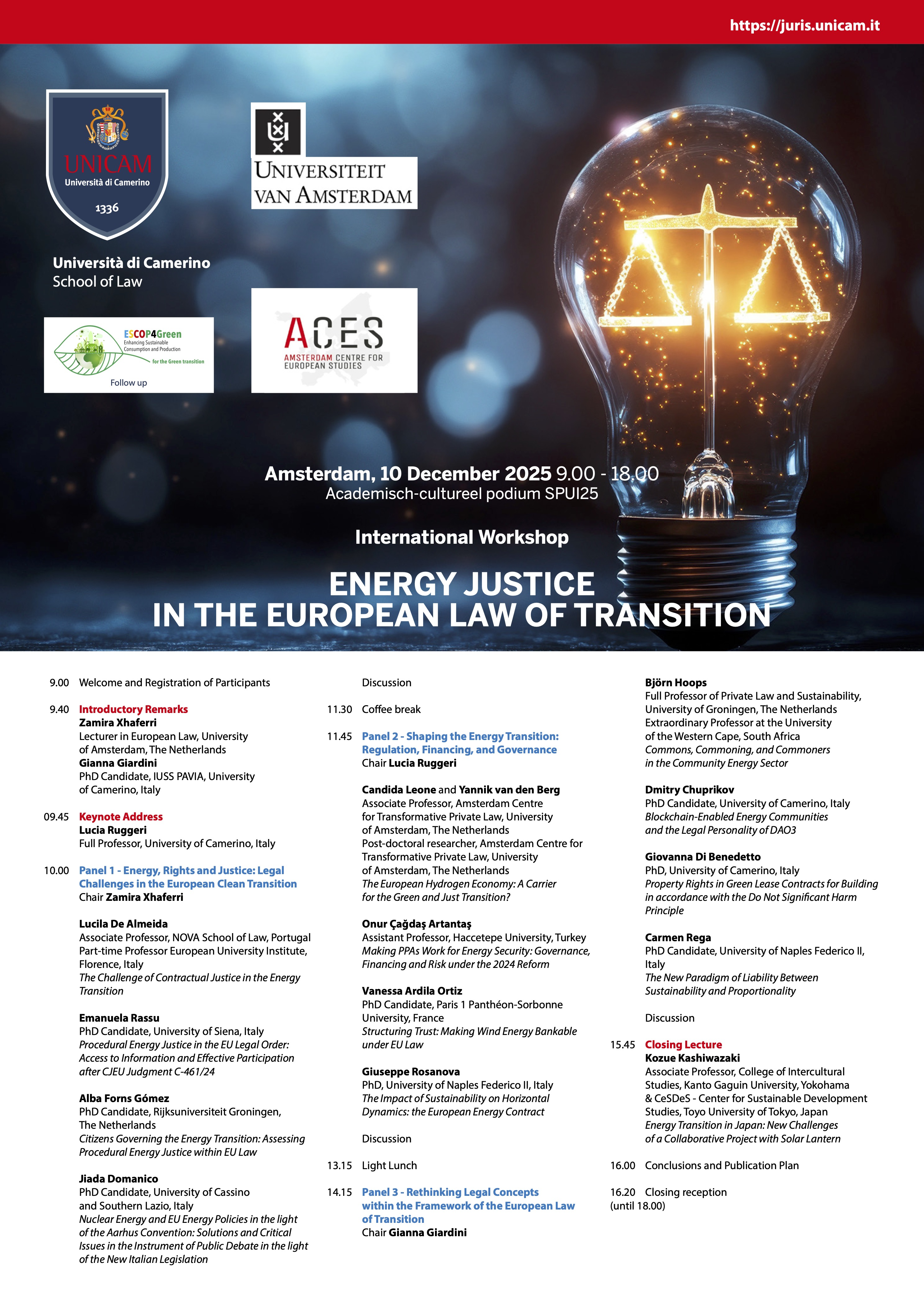 Una bella collaborazione tra la nostra Scuola e l'Università di Amsterdam.