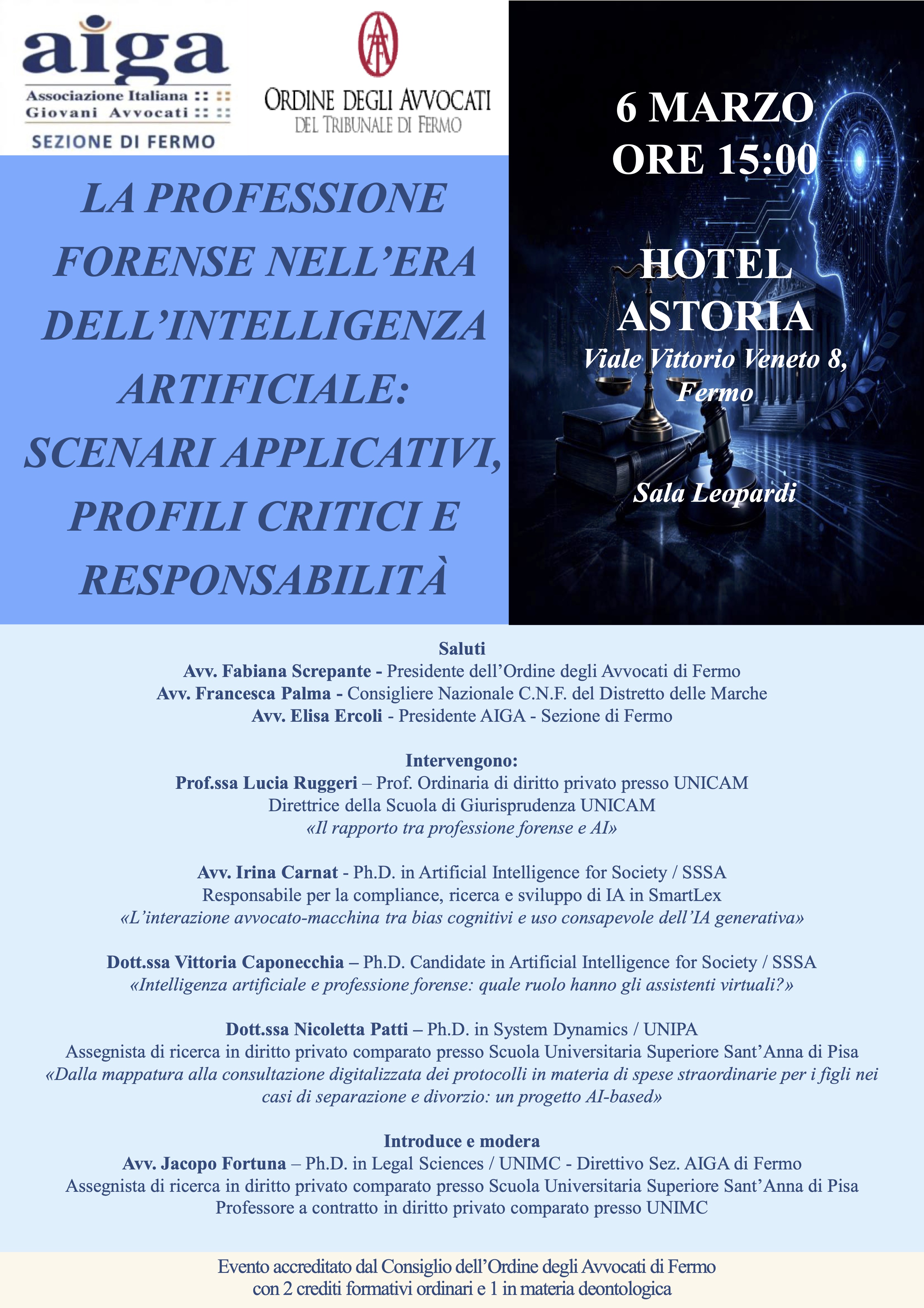 LA PROFESSIONE FORENSE NELL’ERA DELL’INTELLIGENZA ARTIFICIALE: SCENARI APPLICATIVI, PROFILI CRITICI E RESPONSABILITÀ