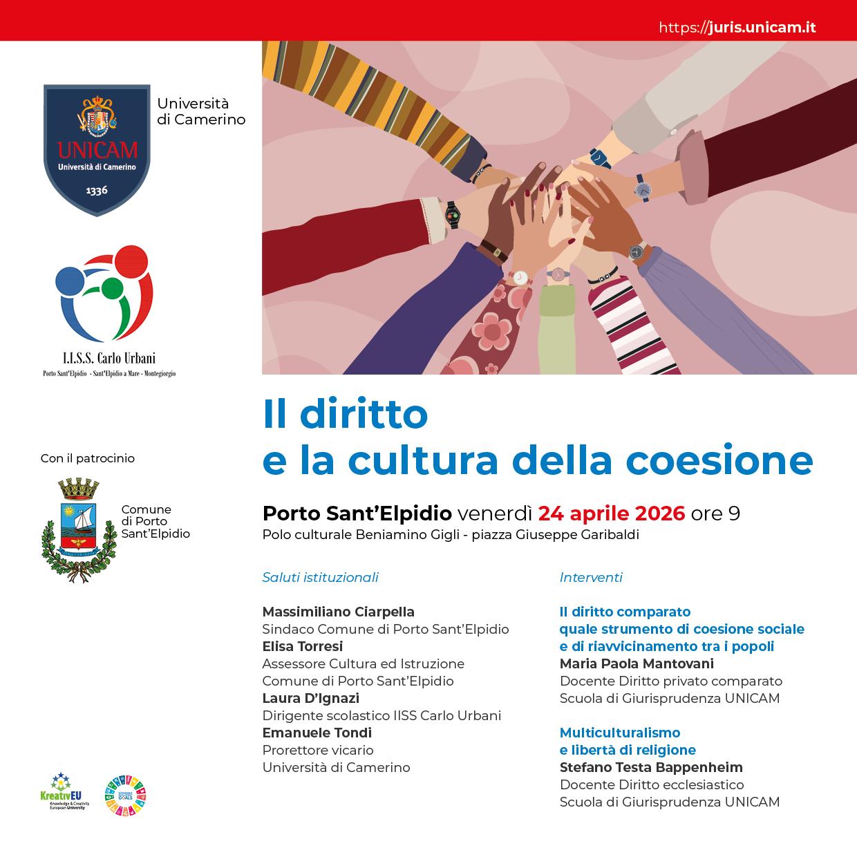 Il diritto e la cultura della coesione