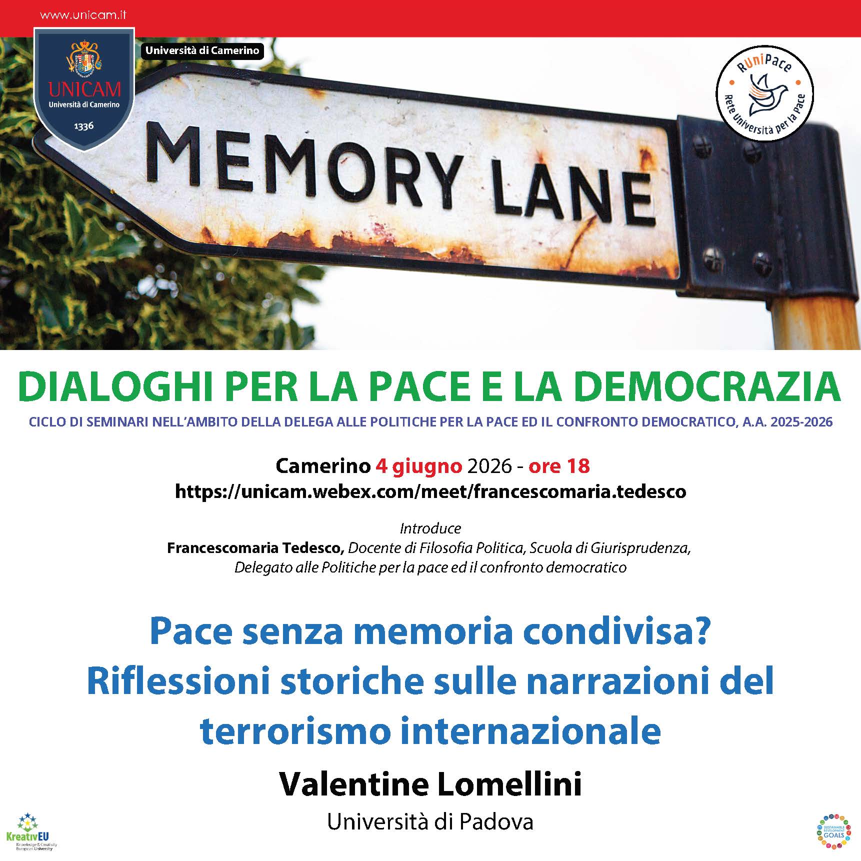 Dialoghi per la pace e la democrazia