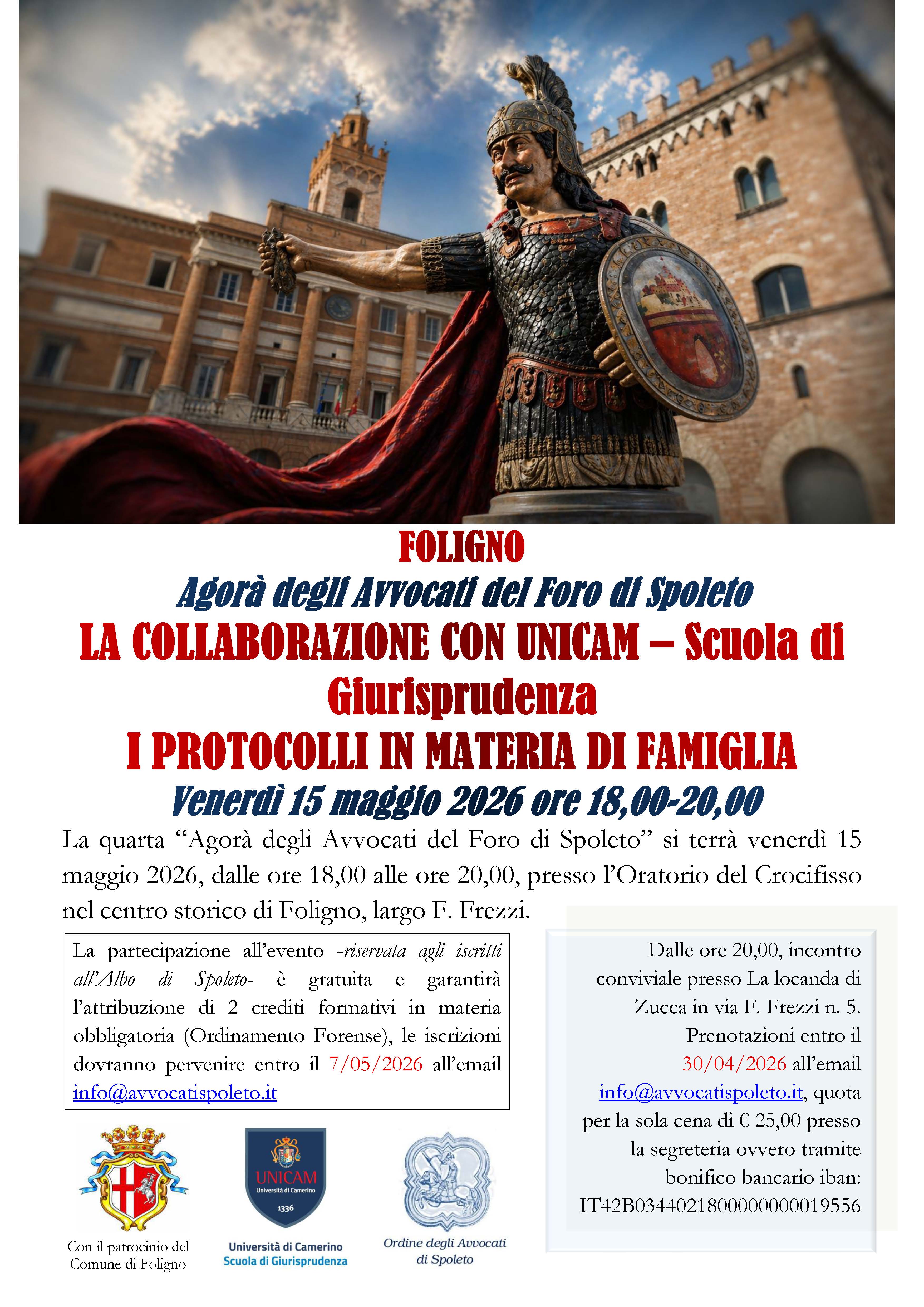 I protocolli in materia di famiglia 