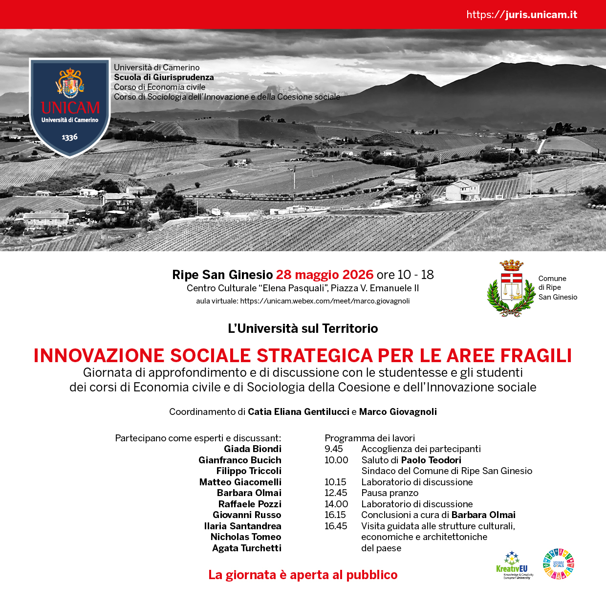 INNOVAZIONE SOCIALE STRATEGICA PER LE AREE FRAGILI