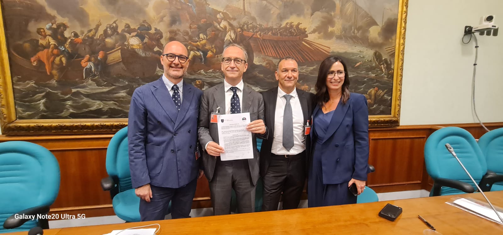 Firma della convenzione fra UNICAM ed il Sindacato Rappresentati Interessi Parlamentari
