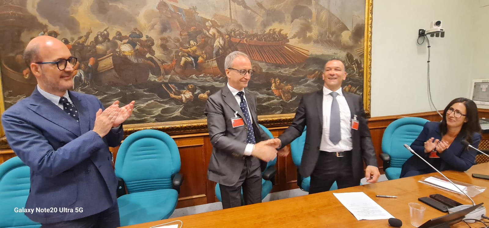 Firma della convenzione fra UNICAM ed il Sindacato Rappresentati Interessi Parlamentari