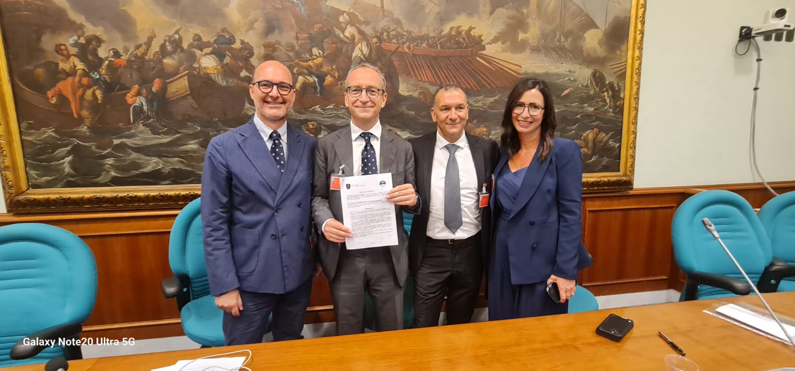 Firma della convenzione fra UNICAM ed il Sindacato Rappresentati Interessi Parlamentari