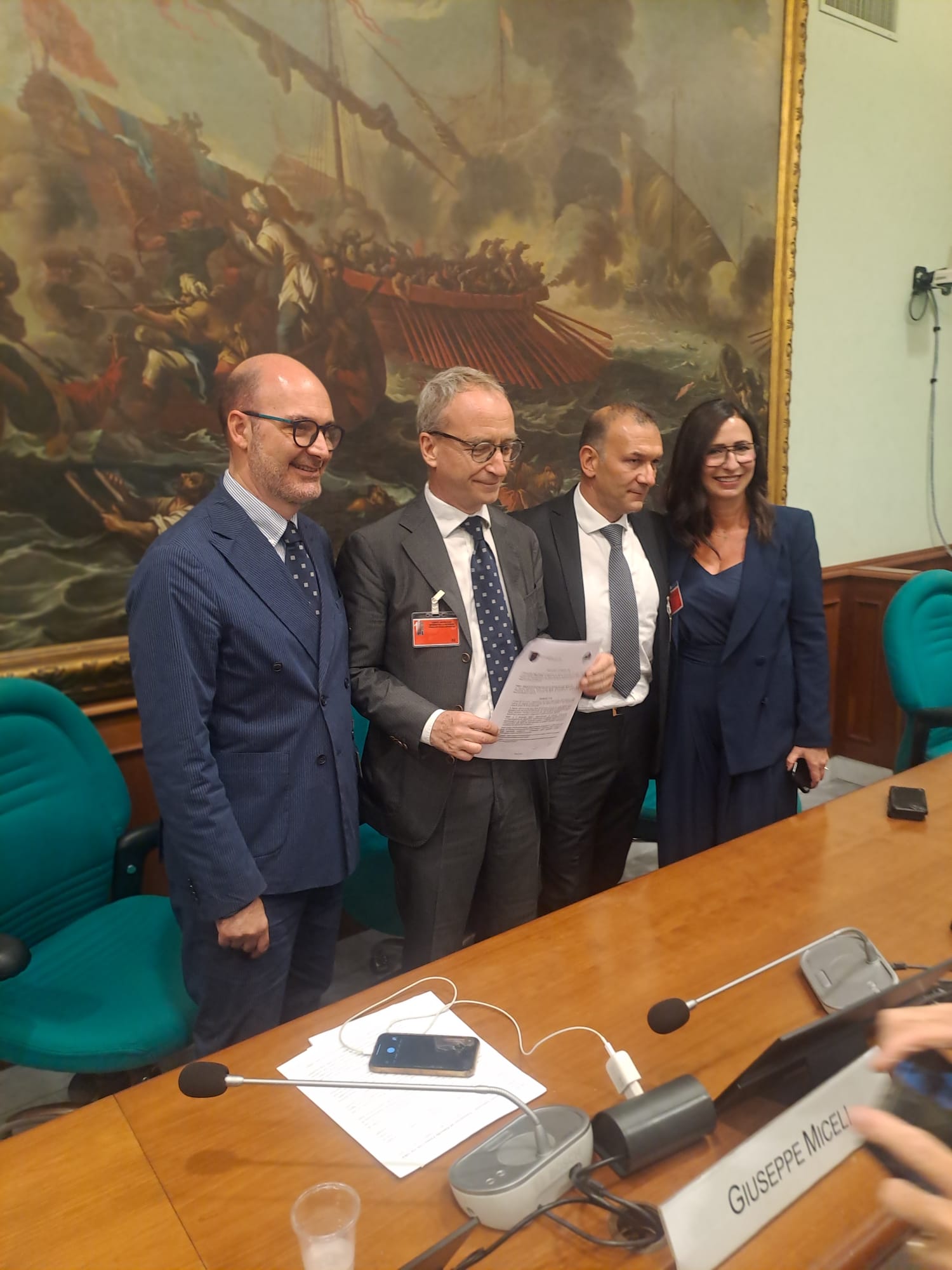 Firma della convenzione fra UNICAM ed il Sindacato Rappresentati Interessi Parlamentari