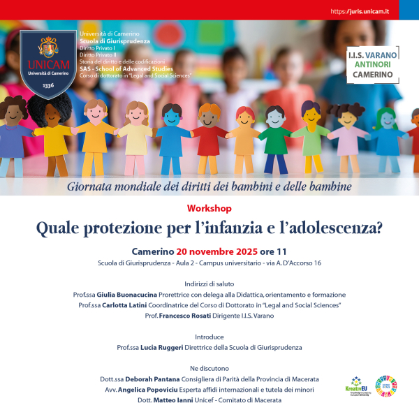 Workshop: Quale protezione per l’infanzia e l’adolescenza?