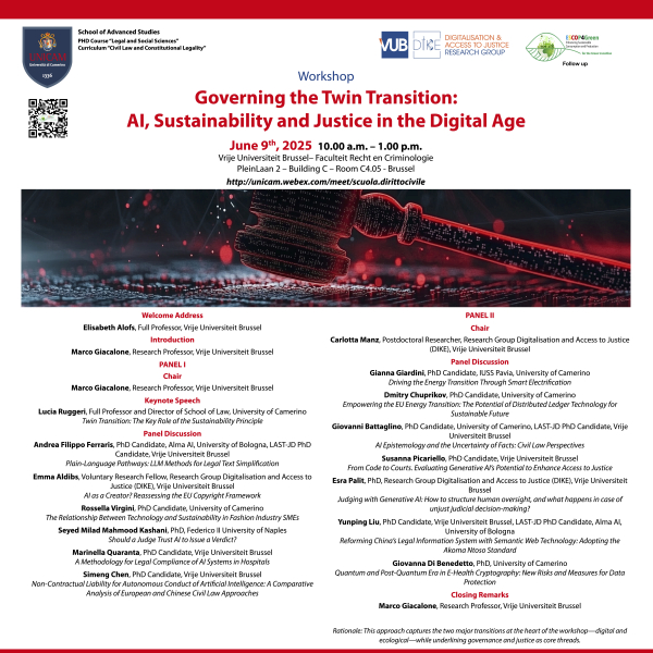Governing the Twin Transition: AI, Sustainability and Justice in the Digital Age