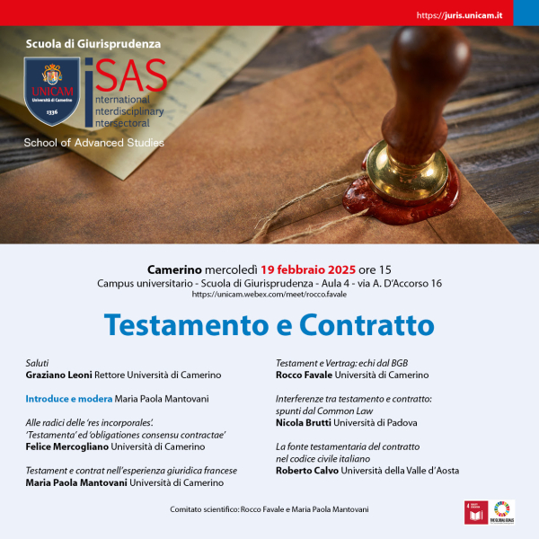 Testamento e contratto