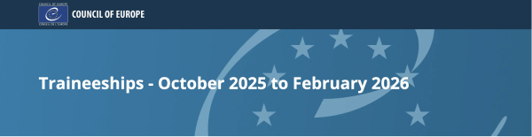 Conseil d'Europe - Stages
