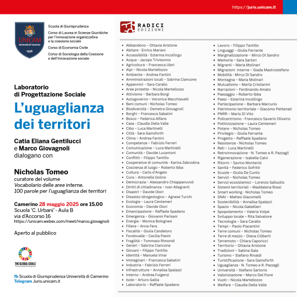 L’uguaglianza dei territori
