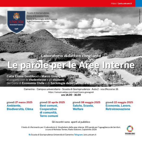 Le parole per le Aree Interne