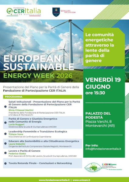 Le comunità energetiche attraverso la lente della parità di genere