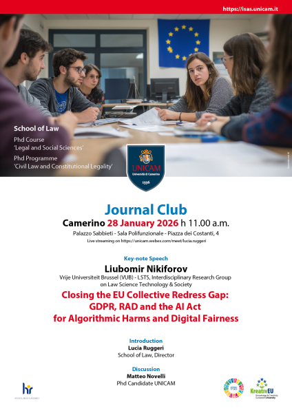 Key-note Speech Prof. Liubomir Nikiforov:  Closing the EU Collective Redress Gap: GDPR, RAD and the AI Act for Algorithmic Harms and Digital Fair