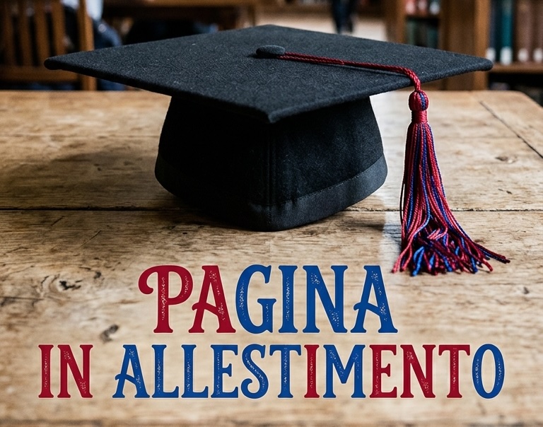 pagina in allestimento