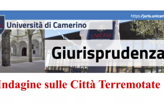 Indagine sulle città terremotate