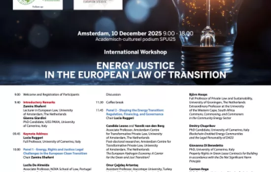 Una bella collaborazione tra la nostra Scuola e l'Università di Amsterdam.