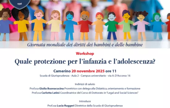 Workshop: Quale protezione per l’infanzia e l’adolescenza?