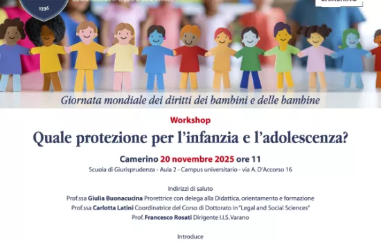 Celebrazione della Convenzione Internazionale sui diritti dell'infanzia e dell'adolescenza