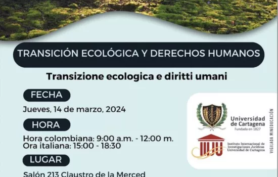 La Prof.ssa Lucia Ruggeri interverrà ad una conferenza internazionale su "Transizione ecologica e diritti umani"