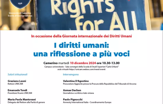 I diritti umani: una riflessione a più voci