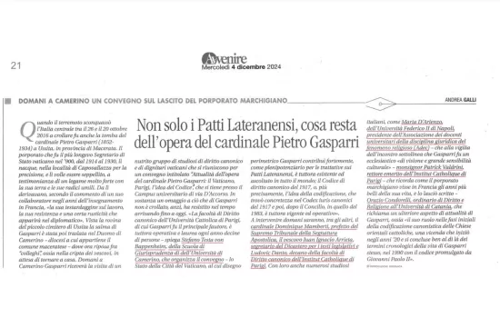 La Scuola di Giurisprudenza citata dalla stampa nazionale