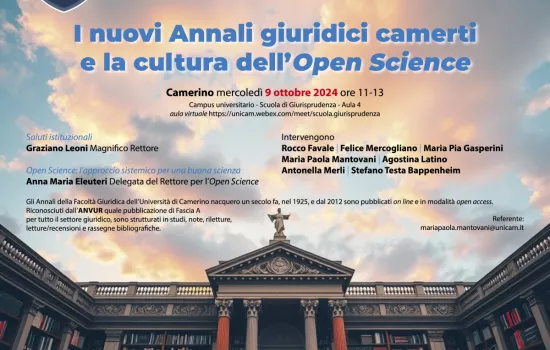 I nuovi Annali giuridici camerti e la cultura dell’Open Science