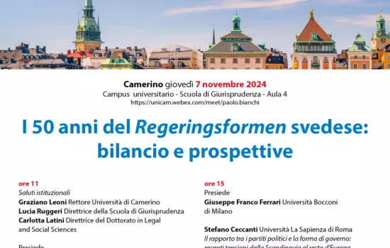 I 50 anni del Regeringsformen svedese: bilancio e prospettive