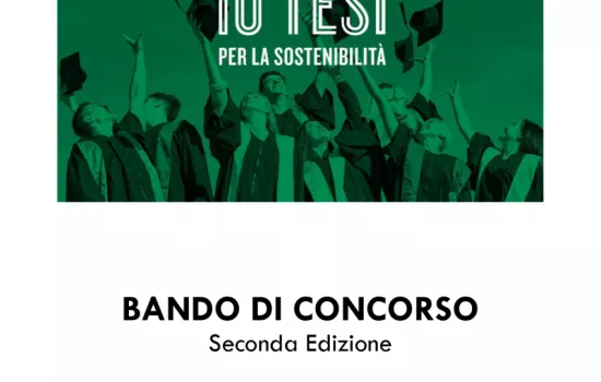 Bando 10 tesi per sostenibilità