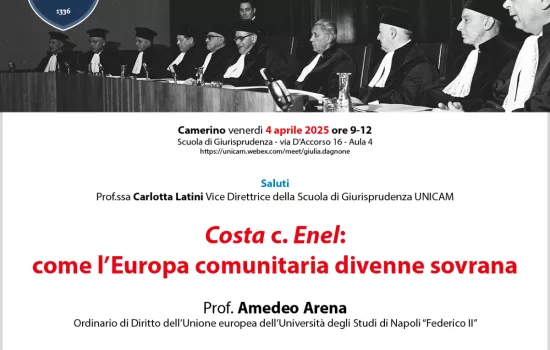 Costa c. Enel: come l’Europa comunitaria divenne sovrana