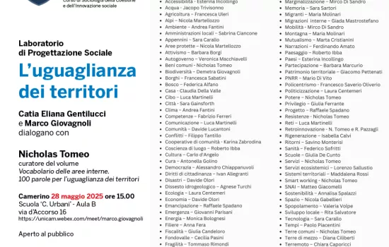 L’uguaglianza dei territori
