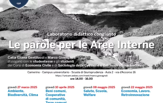 Le parole per le Aree Interne